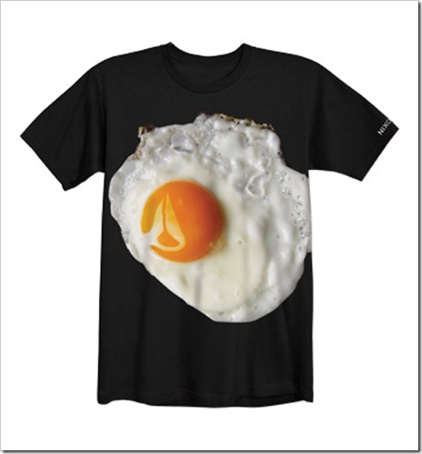 fried egg t-shirt